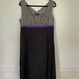 NWOT Boden colorblock cocktail empire dress US 12R